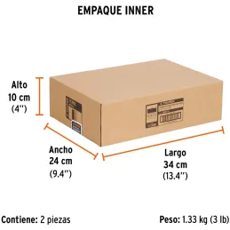 Juego de Fresas 6 Piezas Truper 11359 Truper-Juego de Fresas 6 Piezas Truper 11359 Cuerpos de acero al cromo y cuchillas de carb