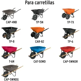 Juego de Palancas para cambio de llanta de carretilla L23cm 2 piezas, facilita el cambio, PAL-CAT 11089 Truper Truper-Juego de P