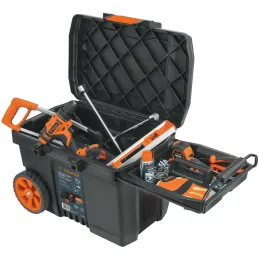Cajas para Herramientas 23" x17" 57L CRuedas Mtelescopico Truper 10902 Truper-Cajas para Herramientas 23" x17" 57L CRuedas Mtele