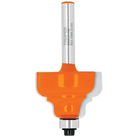 Fresas Zafiro 1-1/4" x22mm cRodaje Truper 10675 Truper-Fresas Zafiro 1-1/4" x22mm cRodaje Truper 10675 Cuerpo de acero al cromo 