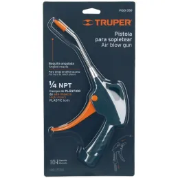Pistolas para Sopletear con Boquilla Angulada, cuerpo POM de alto Impacto 1/4 NPT, PISO-358 10648 Truper Truper-Pistolas para So