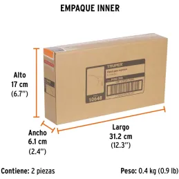 Pistolas para Sopletear con Boquilla Angulada, cuerpo POM de alto Impacto 1/4 NPT, PISO-358 10648 Truper Truper-Pistolas para So