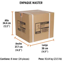 Juego de Pistola Solpleteadora con 5 Boquillas, Diseño Compacto, 1/4 NPT, PISO-5X 10645 Truper Truper-Juego de Pistola Solpletea