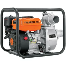Motobombas 3" 7HP 900L Motor Gasolina 212cc 4T 25m Truper 17117 Truper-Motobombas 3" 7HP 900L Motor Gasolina 212cc 4T 25m Truper