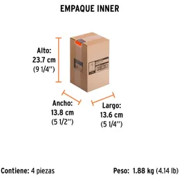 Limpiador de Carburador 470ml, Interno Externo Remueve Grasa Polvo Suciedad sin Dañar, KC-470 17111 Truper Truper-Limpiador de C
