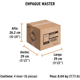 Limpiador de Carburador 470ml, Interno Externo Remueve Grasa Polvo Suciedad sin Dañar, KC-470 17111 Truper Truper-Limpiador de C