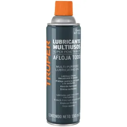 Aceite Aflojatodo 550ml 17oz, Super Penetrante Protege y Limpia, WT-550 13472 Truper Truper-Aceite Aflojatodo 550ml 17oz, Super 