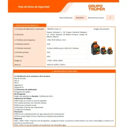 Aceite Sintetico 60ml 2oz Para 3L Gasolina motor 2 Tiempos Motos Desbrozadoras Motosierras, Truper ACES-2 14991 Truper-Aceite Si