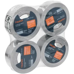 Cintas Ducte Tape 48mm x50m Resistente a Temperaturas Truper 12588 Truper-Cintas Ducte Tape 48mm x50m Resistente a Temperaturas 