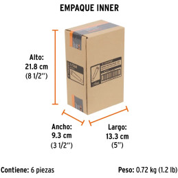 Silicona Alta Temperatura 85g Azul, Vulcaniza a temperatura ambiente resiste max 250 grados Centigrados, ALTER-A 17568 Truper Tr