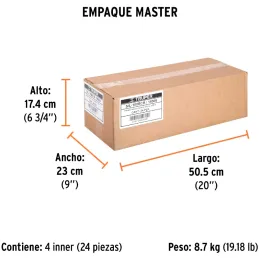 Silicona para Baños y cocinas 280ml Blanco, Sellado duradero para superficies lisas, SIL-100BCB 18566 Truper Truper-Silicona par