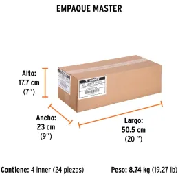 Silicona para Baños y cocinas 280ml Traslucido, Sellado duradero para superficies lisas, SIL-100BCT 18565 Truper Truper-Silicona