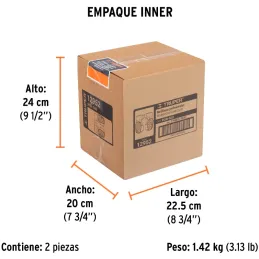 Rodillera Profesional Forro Transpirable Cubierta PVC, Ajuste con banda elastica, ROD-X 12952 Truper Truper-Rodillera Profesiona