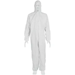 Overoles Desechables Talla L, en Polipropileno repelente de Liquidos, OVERD-L 14421 Truper Truper-Overoles Desechables Talla L, 