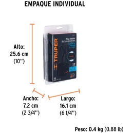Faja con Tirantes y Cinturon ajustable Talla G 38-44, cierre con velcro, FAJA-LX 14217 Truper Truper-Faja con Tirantes y Cinturo