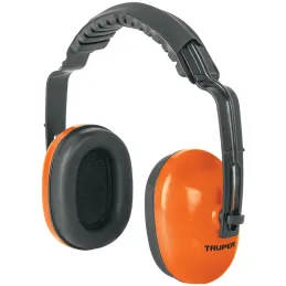 Protector Auditivo con Orejera Ajustable, con almohadilla para mayor confort, Reduccion de Ruido 18db, OAJ 14257 Truper Truper-P