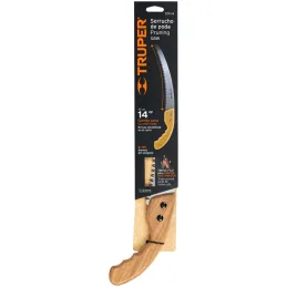 Serrucho de Poda Tradicionales 14" DPP 6, Mango ergonomico de madera, STP-14 18172 Truper Truper-Serrucho de Poda Tradicionales 