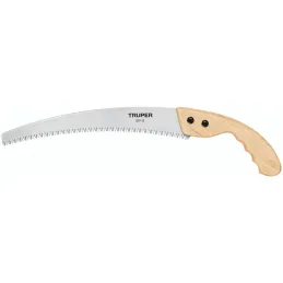 Serrucho de Poda Tradicionales 12" DPP 6, Mango ergonomico de madera, STP-12 18171 Truper Truper-Serrucho de Poda Tradicionales 