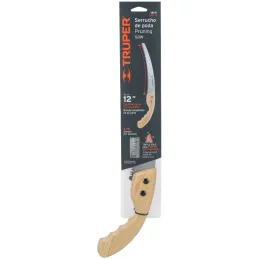 Serrucho de Poda Tradicionales 12" DPP 6, Mango ergonomico de madera, STP-12 18171 Truper Truper-Serrucho de Poda Tradicionales 