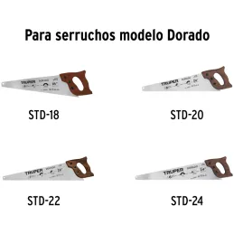 Tornillo para Serrucho 10 Piezas, para modelos selecto dorado y diamante, TOR-SER-10 18175 Truper Truper-Tornillo para Serrucho 