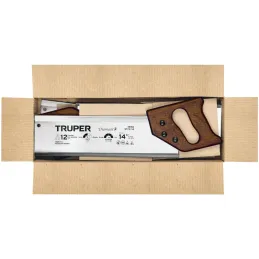 Serrucho Diamante de Costilla 14" Espesor 0.8mm DPP9, en acero alto carbono templado, STCX-14 18166 Truper Truper-Serrucho Diama