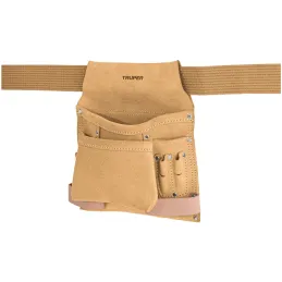 Portaherramientas 10 Compartimientos Carnaz con Cinturon, Truper 11533 Truper-Portaherramientas 10 Compartimientos Carnaz con Ci