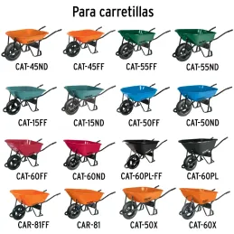 Refaccion para Carretillas, 1 juego de chumaceras, J-CH 11876 Truper Truper-Refaccion para Carretillas, 1 juego de chumaceras, J