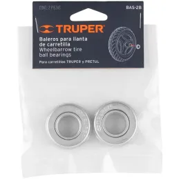 Refaccion para Carretillas, 2 baleros, BAS-2B 19784 Truper Truper-Refaccion para Carretillas, 2 baleros, BAS-2B 19784 Truper Par