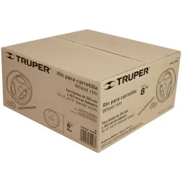 Refaccion para Carretillas, Rin Eje y Baleros, R 11868 Truper Truper-Refaccion para Carretillas, Rin Eje y Baleros, R 11868 Trup