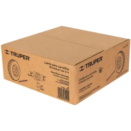 Llantas completa 16" x4" Neumatica Reforzada Rodamientos Alta durabilidad, RN 11852 Truper Truper-Llantas completa 16" x4" Neuma