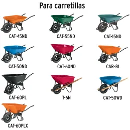 Camara Reforzada 16" x4" Camara sola sin llanta, CM 11866 Truper Truper-Camara Reforzada 16" x4" Camara sola sin llanta, CM 1186