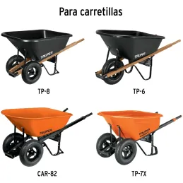 Camara Reforzada 16" x4" Camara sola sin llanta, CM 11866 Truper Truper-Camara Reforzada 16" x4" Camara sola sin llanta, CM 1186