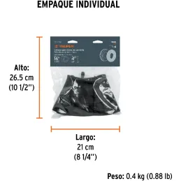 Camara Reforzada 16" x4" Camara sola sin llanta, CM 11866 Truper Truper-Camara Reforzada 16" x4" Camara sola sin llanta, CM 1186
