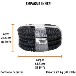 Llantas 16" x4" Neumatica Reforzada llanta sola sin camara, N 11850 Truper Truper-Llantas 16" x4" Neumatica Reforzada llanta sol