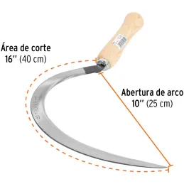 Hoz Dentada 0 Area de corte 16" Abertura del Arco 10", HP-0 15120 Truper Truper-Hoz Dentada 0 Area de corte 16" Abertura del Arc