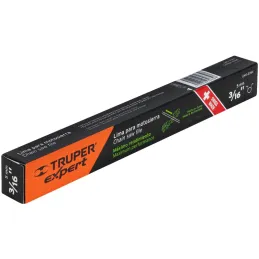Limas Redonda Profesional para motosierra 8" Espesor 3/16", para afilado preciso y rapido, LMO-3/16X 15166 Truper Truper-Limas R