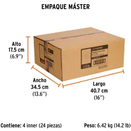 Respaldo para Disco de Lijas 7" Rosca mm Cuerda M14x2 Truper 17276 Truper-Respaldo para Disco de Lijas 7" Rosca mm Cuerda M14x2 