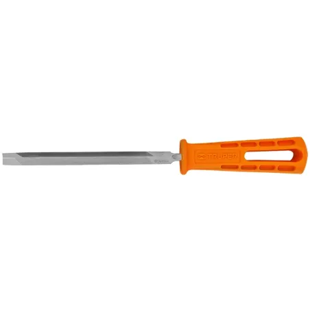 Limas Triangulo Pesado 6", Mango de Polipropileno, LTP-6M 19679 Truper Truper-Limas Triangulo Pesado 6", Mango de Polipropileno,