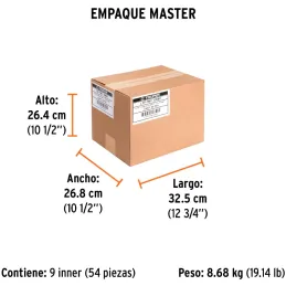 Limas Triangulo Pesado 7", Mango de Polipropileno, LTP-7M 19680 Truper Truper-Limas Triangulo Pesado 7", Mango de Polipropileno,