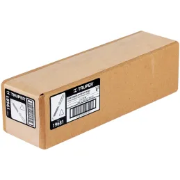 Limas Triangulo Pesado 8", Mango de Polipropileno, LTP-8M 19681 Truper Truper-Limas Triangulo Pesado 8", Mango de Polipropileno,