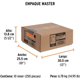 Lijas de Agua G150 x25u 230x280mm CarburoSilicio Truper 11621 Truper-Lijas de Agua G150 x25u 230x280mm CarburoSilicio Truper 116