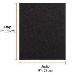 Lijas de Agua G80 x25u 230x280mm CarburoSilicio Truper 11618 Truper-Lijas de Agua G80 x25u 230x280mm CarburoSilicio Truper 11618