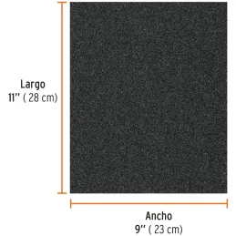 Lijas de Agua G180 x25u 230x280mm CarburoSilicio Truper 11622 Truper-Lijas de Agua G180 x25u 230x280mm CarburoSilicio Truper 116