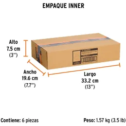 Respaldo para Disco de Lijas 7" Rosca STD Cuerda 5/8-11-NC Truper 17274 Truper-Respaldo para Disco de Lijas 7" Rosca STD Cuerda 