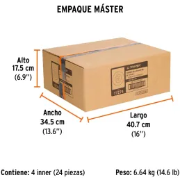 Respaldo para Disco de Lijas 7" Rosca STD Cuerda 5/8-11-NC Truper 17274 Truper-Respaldo para Disco de Lijas 7" Rosca STD Cuerda 