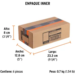 Respaldo para Disco de Lijas 4-1/2" Rosca STD Cuerda 5/8-11-NC, RES-DILI-4-1/2P 17273 Truper Truper-Respaldo para Disco de Lijas