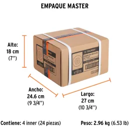 Respaldo para Disco de Lijas 4-1/2" Rosca STD Cuerda 5/8-11-NC, RES-DILI-4-1/2P 17273 Truper Truper-Respaldo para Disco de Lijas