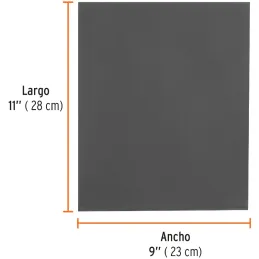 Lijas de Agua G2000 x25u 230x280mm CarburoSilicio Truper 11648 Truper-Lijas de Agua G2000 x25u 230x280mm CarburoSilicio Truper 1