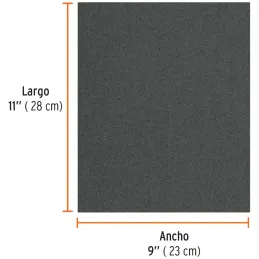 Lijas de Agua G500 x25u 230x280mm CarburoSilicio Truper 11629 Truper-Lijas de Agua G500 x25u 230x280mm CarburoSilicio Truper 116