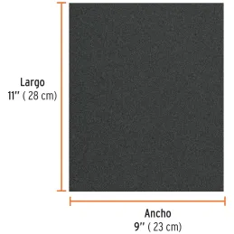 Lijas de Agua G360 x25u 230x280mm CarburoSilicio Truper 11627 Truper-Lijas de Agua G360 x25u 230x280mm CarburoSilicio Truper 116